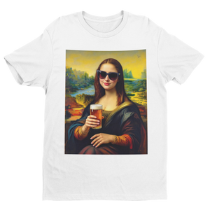 Mona Lisa (Bier Edition) - Premium T-Shirt