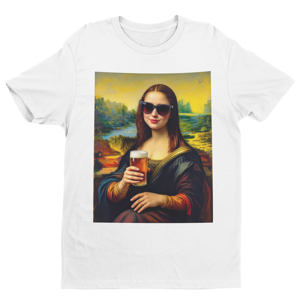 Mona Lisa (Bier Edition) - Premium T-Shirt