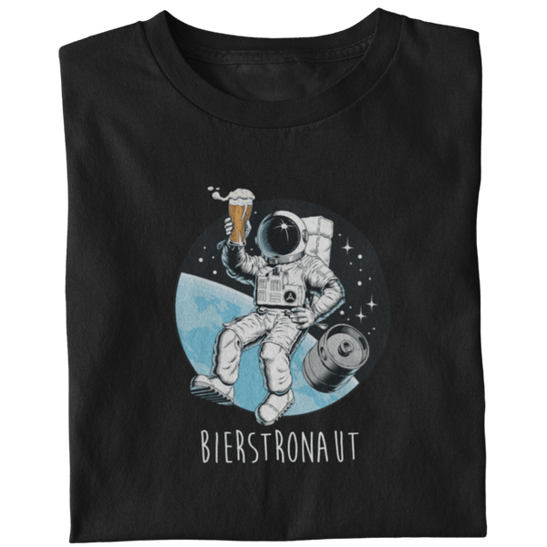 Bierstronaut - Premium T-Shirt - Biermode | Mode für den Bierliebhaber
