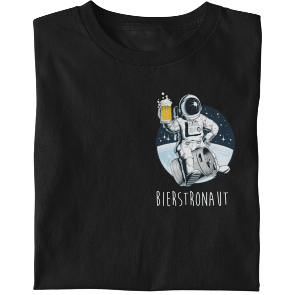 Bierstronaut - Premium T-Shirt - Biermode | Mode für den Bierliebhaber