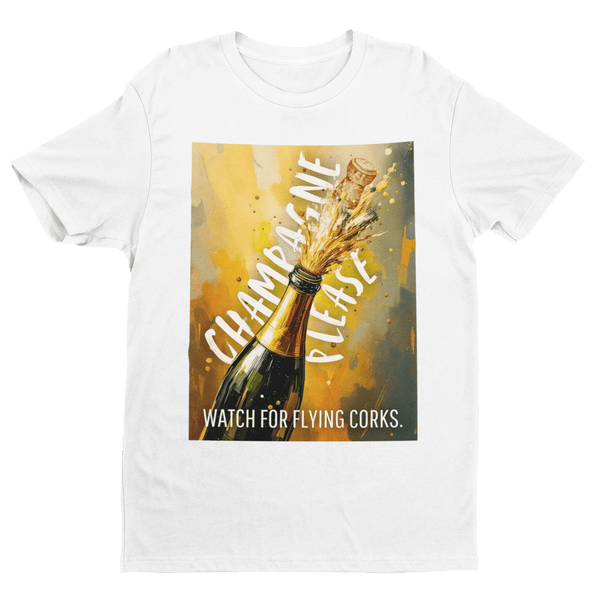 Champagner - Premium T-Shirt - Biermode | Mode für den Bierliebhaber