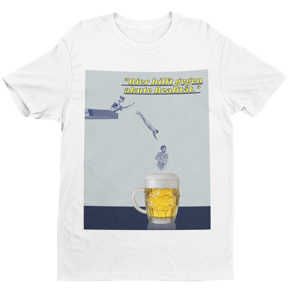 Bierspringer - Premium T-Shirt - Biermode | Mode für den Bierliebhaber