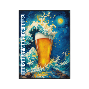 The great Wave of Beer - Poster