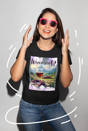 Wine not? - Premium T-Shirt