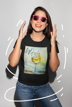 Wine not? - Premium T-Shirt