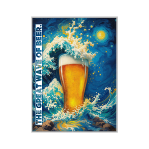 The great Wave of Beer - Poster