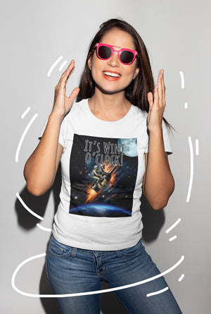 Wine o'clock - Premium T-Shirt