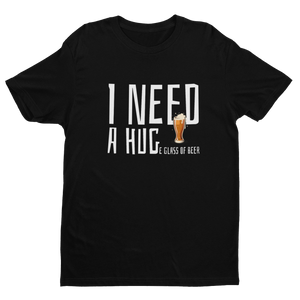 HUGE GLASS OF BEER - Premium T-Shirt