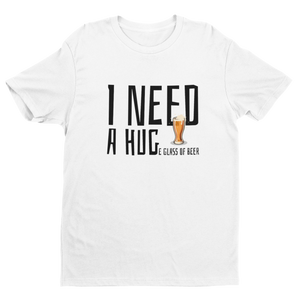 HUGE GLASS OF BEER - Premium T-Shirt