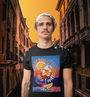 Aperol Spritz - Premium T-Shirt - Biermode | Mode für den Bierliebhaber