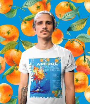 Aperol Spritz - Premium T-Shirt - Biermode | Mode für den Bierliebhaber