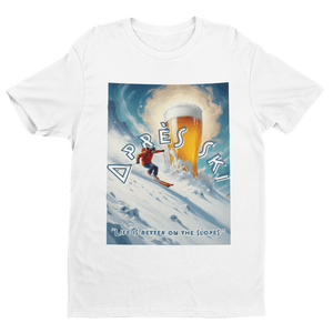 Après Ski - Premium T-Shirt - Biermode | Mode für den Bierliebhaber