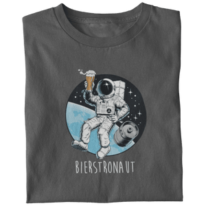 Bierstronaut - Premium T-Shirt - Biermode | Mode für den Bierliebhaber