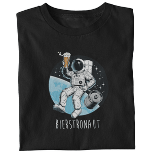 Bierstronaut - Premium T-Shirt - Biermode | Mode für den Bierliebhaber