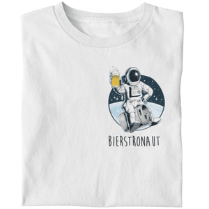 Bierstronaut - Premium T-Shirt - Biermode | Mode für den Bierliebhaber