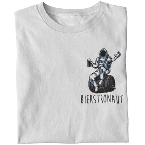 Bierstronaut - Premium T-Shirt - Biermode | Mode für den Bierliebhaber