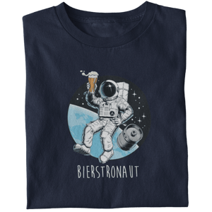 Bierstronaut - Premium T-Shirt - Biermode | Mode für den Bierliebhaber
