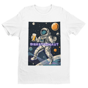 Bierstronaut - Premium T-Shirt - Biermode | Mode für den Bierliebhaber