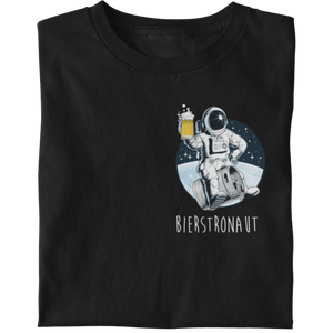 Bierstronaut - Premium T-Shirt - Biermode | Mode für den Bierliebhaber