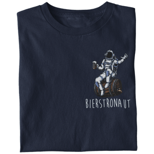 Bierstronaut - Premium T-Shirt - Biermode | Mode für den Bierliebhaber