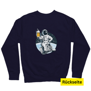 Bierstronaut - Unisex Pullover - Biermode | Mode für den Bierliebhaber
