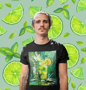 Caipirinha - Premium T-Shirt - Biermode | Mode für den Bierliebhaber