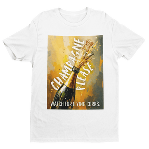 Champagner - Premium T-Shirt - Biermode | Mode für den Bierliebhaber