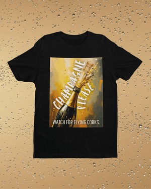 Champagner - Premium T-Shirt - Biermode | Mode für den Bierliebhaber