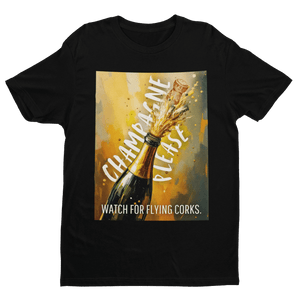 Champagner - Premium T-Shirt - Biermode | Mode für den Bierliebhaber