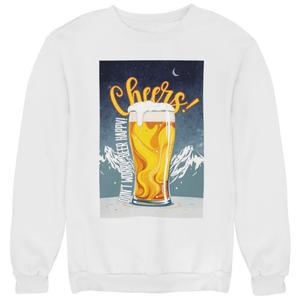 Cheers - Unisex Pullover - Biermode | Mode für den Bierliebhaber