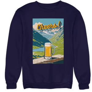 Cheers - Unisex Pullover - Biermode | Mode für den Bierliebhaber