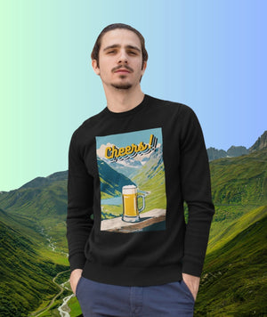 Cheers - Unisex Pullover - Biermode | Mode für den Bierliebhaber