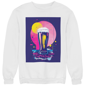 Crafted with Love - Unisex Pullover - Biermode | Mode für den Bierliebhaber