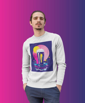 Crafted with Love - Unisex Pullover - Biermode | Mode für den Bierliebhaber