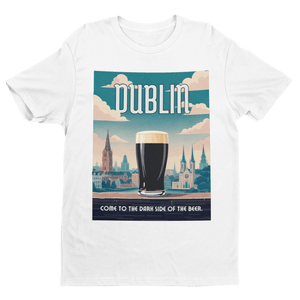 Dark Side of the Beer - Premium T-Shirt - Biermode | Mode für den Bierliebhaber