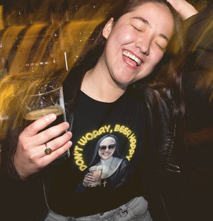 DON'T WORRY, BEER HAPPY - Premium T-Shirt - Biermode | Mode für den Bierliebhaber