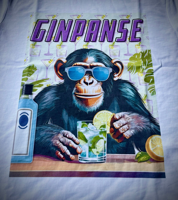 Ginpanse - Premium T - Shirt - Biermode | Mode für den Bierliebhaber