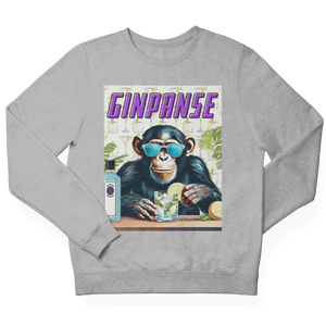 Ginpanse - Unisex Pullover - Biermode | Mode für den Bierliebhaber