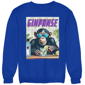 Ginpanse - Unisex Pullover - Biermode | Mode für den Bierliebhaber