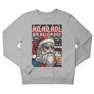 Ho Ho Hol mir mal ein Bier - Unisex Pullover - Biermode | Mode für den Bierliebhaber