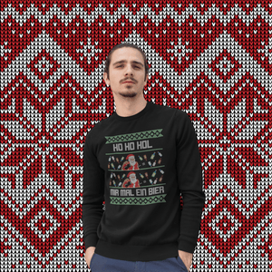 Ho Ho Hol mir mal ein Bier - Unisex Pullover - Biermode | Mode für den Bierliebhaber