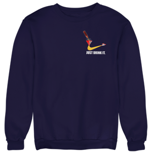Just drink it. - Unisex Pullover - Biermode | Mode für den Bierliebhaber