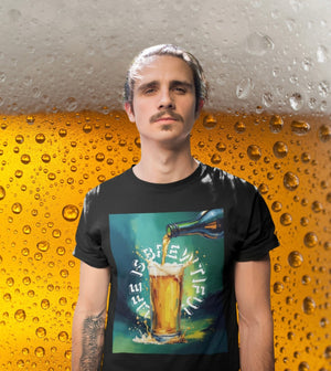 LIFE IS BREWTIFUL - Premium T-Shirt - Biermode | Mode für den Bierliebhaber