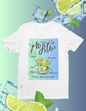 Mojito - Premium T-Shirt - Biermode | Mode für den Bierliebhaber