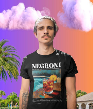 NEGRONI - Premium T-Shirt - Biermode | Mode für den Bierliebhaber