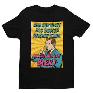 Reiche mir ein Bier - Premium T-Shirt - Biermode | Mode für den Bierliebhaber