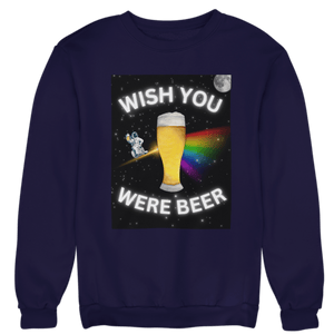 Wish you were Beer - Unisex Pullover - Biermode | Mode für den Bierliebhaber
