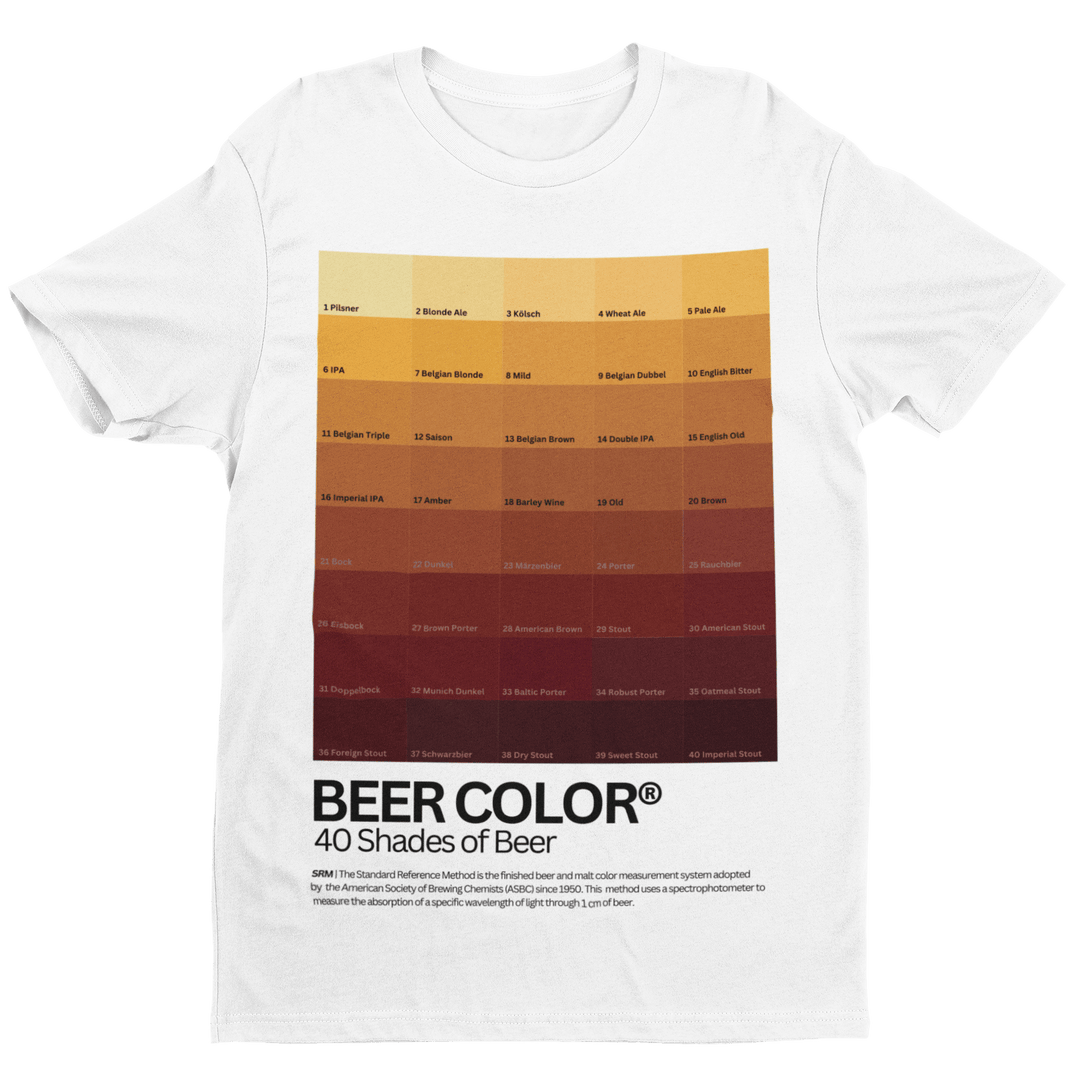 40 Shades of Beer - Premium T-Shirt - Biermode | Mode für den Bierliebhaber