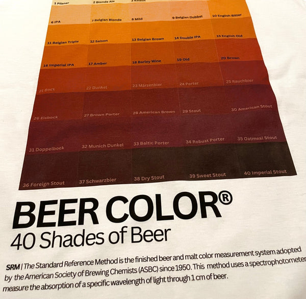 40 Shades of Beer - Premium T-Shirt - Biermode | Mode für den Bierliebhaber