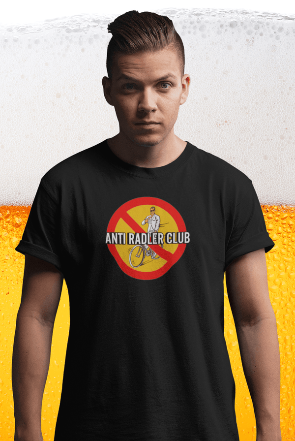 ANTI RADLER CLUB - Premium T-Shirt - Biermode | Mode für den Bierliebhaber